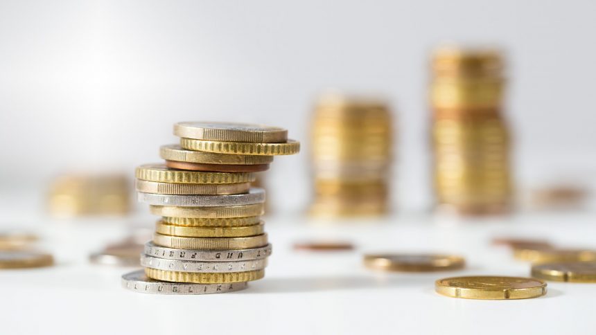 Concept of growing financial investment with copy space. Investement Planning